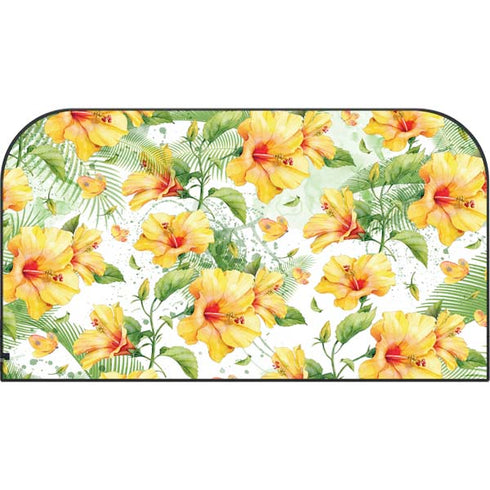Yellow Hibiscus Nintendo Switch 2 (2025) with Joy-Con Skin